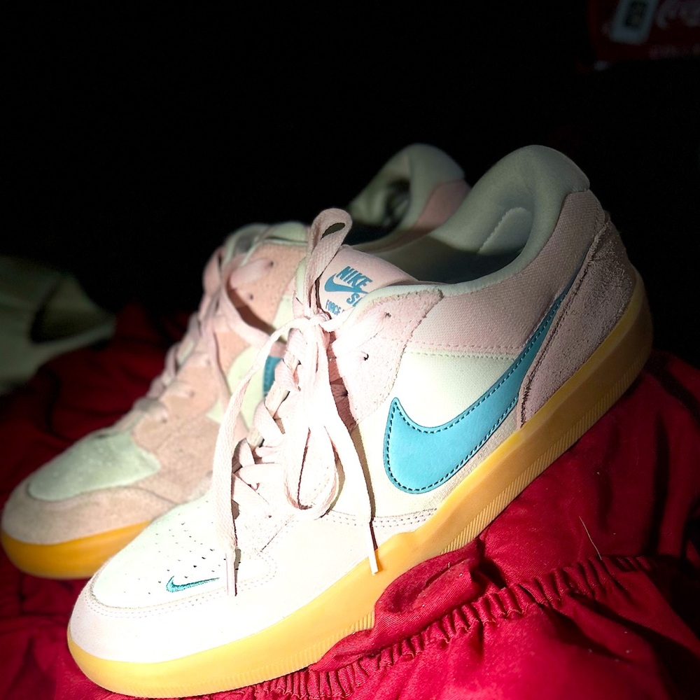 Nike SB Force 58 'Pink Bloom Teal Gum' -10